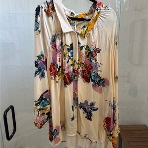 FP Movement by Free People Multicolor Floral Blouse